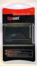 Gigaware -  4.3" GPS Carrying Case - Black - Wrist Strap - Magnetic Closure