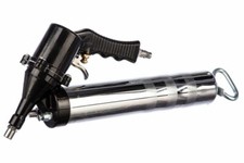 INGRASSATORE PNEUMATICO AD ARIA E MANUALE 400CC PISTOLA POMPA CON TUBI KIT 6 PZ.