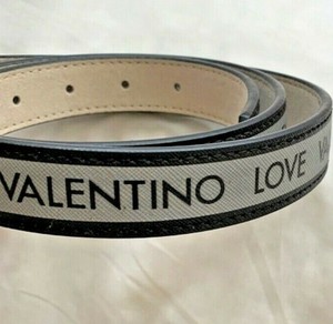 valentino belt silver