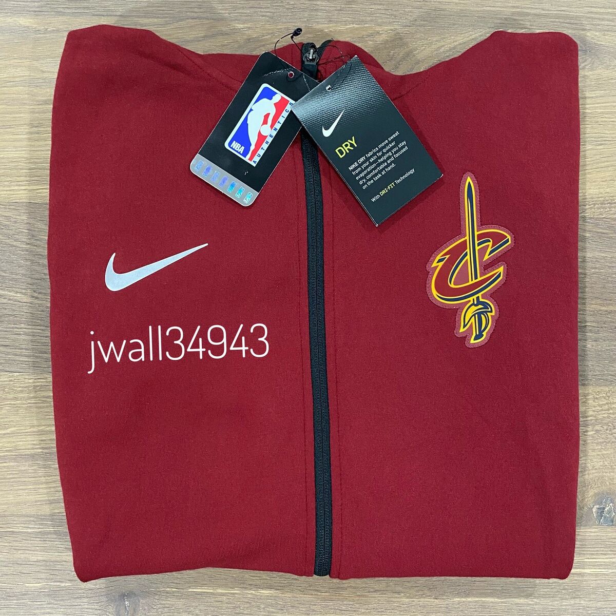 Cleveland Cavaliers Nike Men's Dri-FIT NBA Showtime Full-Zip Cleveland Cavaliers Nike Men's Dri-FIT NBA Showtime Full-Zip