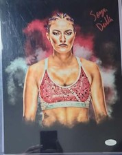 Sonya Deville (metallic 11x14) photo signed auto autographed WWE