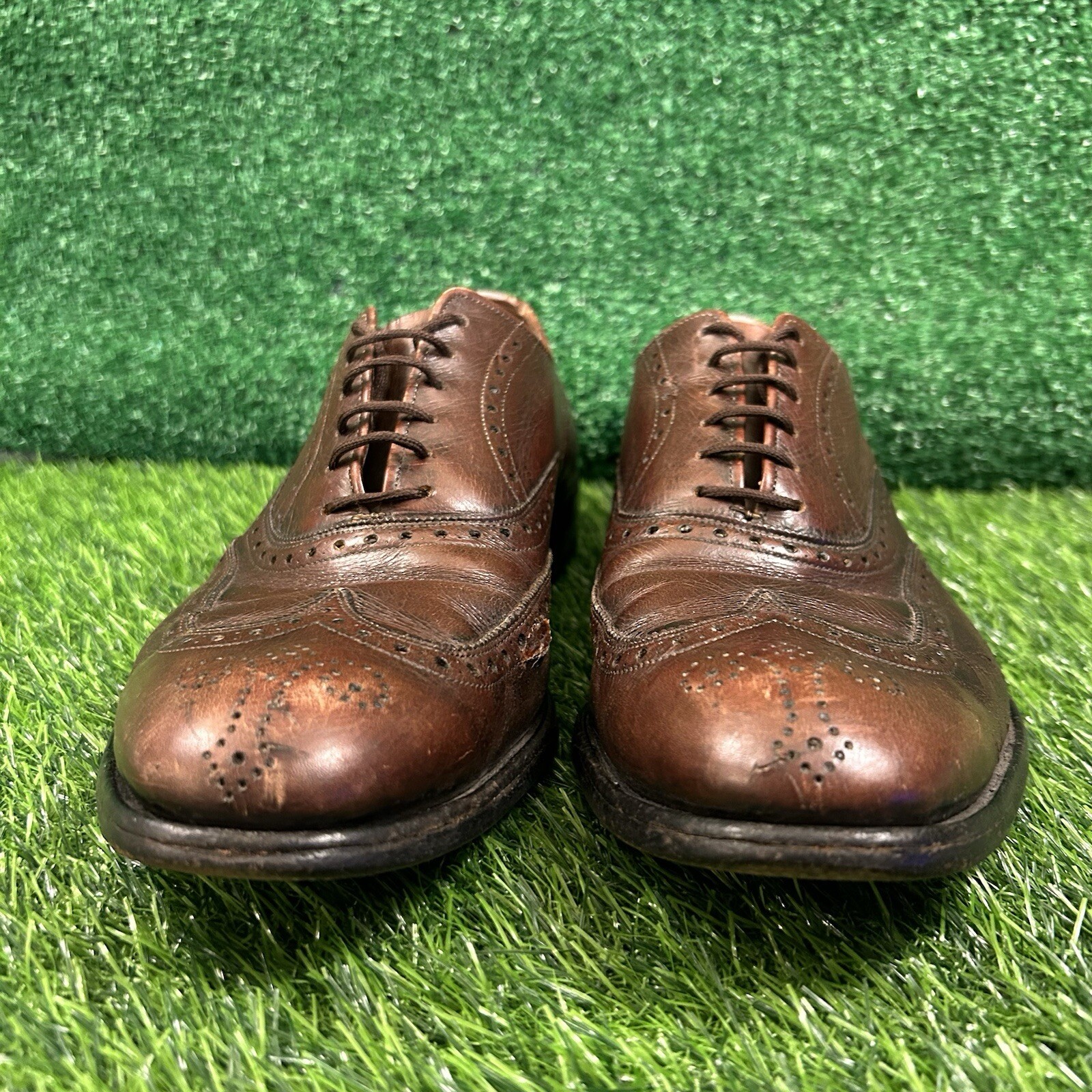 SAOLA Scarpe Cole Haan Grand Os Oxfords da uomo 9 5 M in pelle nera stringate casual alare