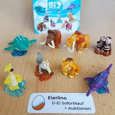 TOP KINDER SET Ice Age 2 figures mint condition 1.5" collectible figurines toys