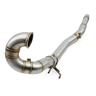 DIRENZA 3.5" EXHAUST DECAT DOWNPIPE STAINLESS DE CAT FOR AUDI S3 8V 2.0 12-20