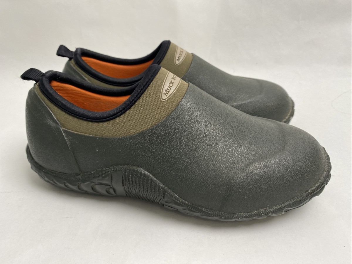 MUCK BOOTS low slip-on army green size M 5 W 6 | eBay display picture 1