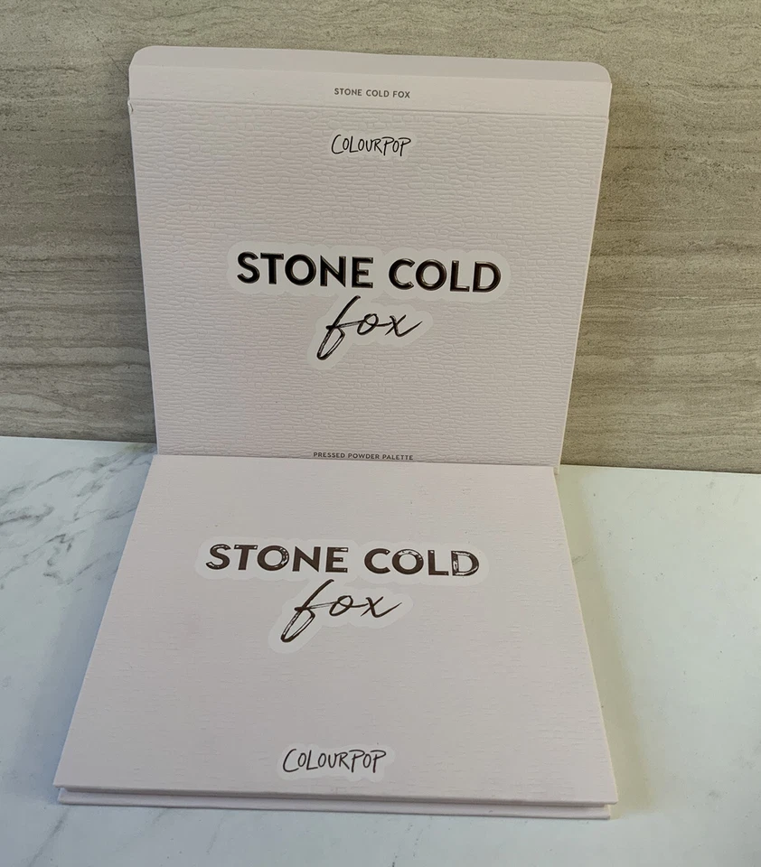 ColourPop STONE COLD FOX yeshadow Palette Pigment LARGE JUMBO BIG New in Box - Image 2 of 4