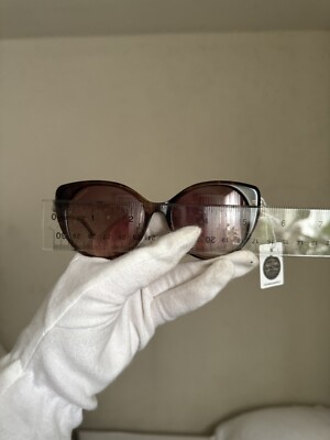 NEW Swarovski Crystal Brown Semi Cat Eye Sunglasses | eBay display picture 3