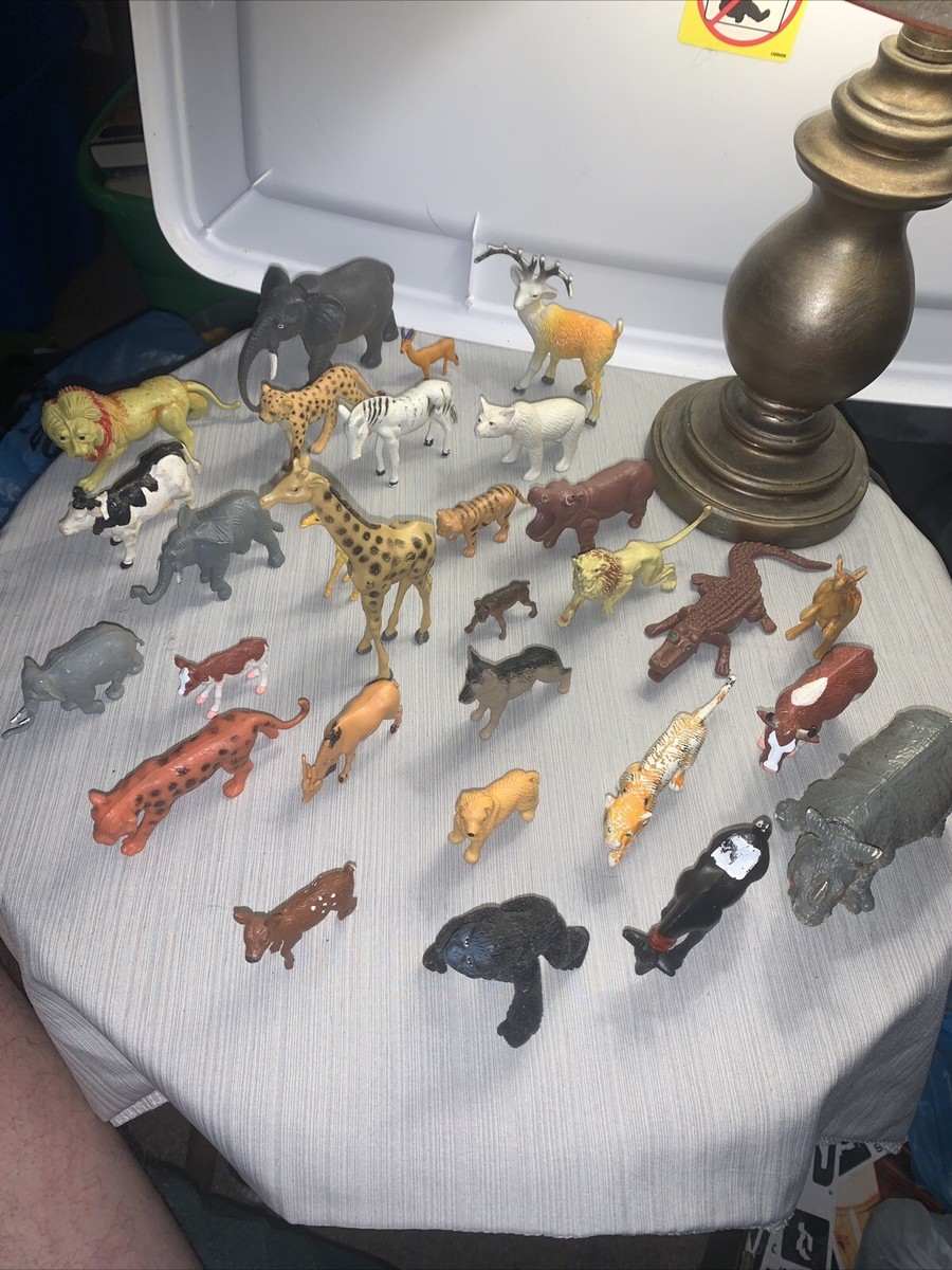 動物おもちゃ まとめ売り セット Amazon.com: Animals Figure,54 Piece Mini Jungle Animals Toys