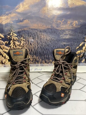 Merrell Womens Work Moab 2 Vent Brown Black  Shoes J15766  Sz 8 M