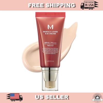 [MISSHA] M Perfect Cover BB Cream 50ml/NO.13-Bright Beige, Korean Cosmetics