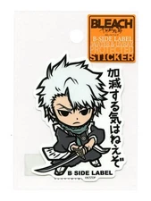 BLEACH Sticker Toshiro Hitsugaya B-SIDE LABEL Japan Exclusive WATERPROOF