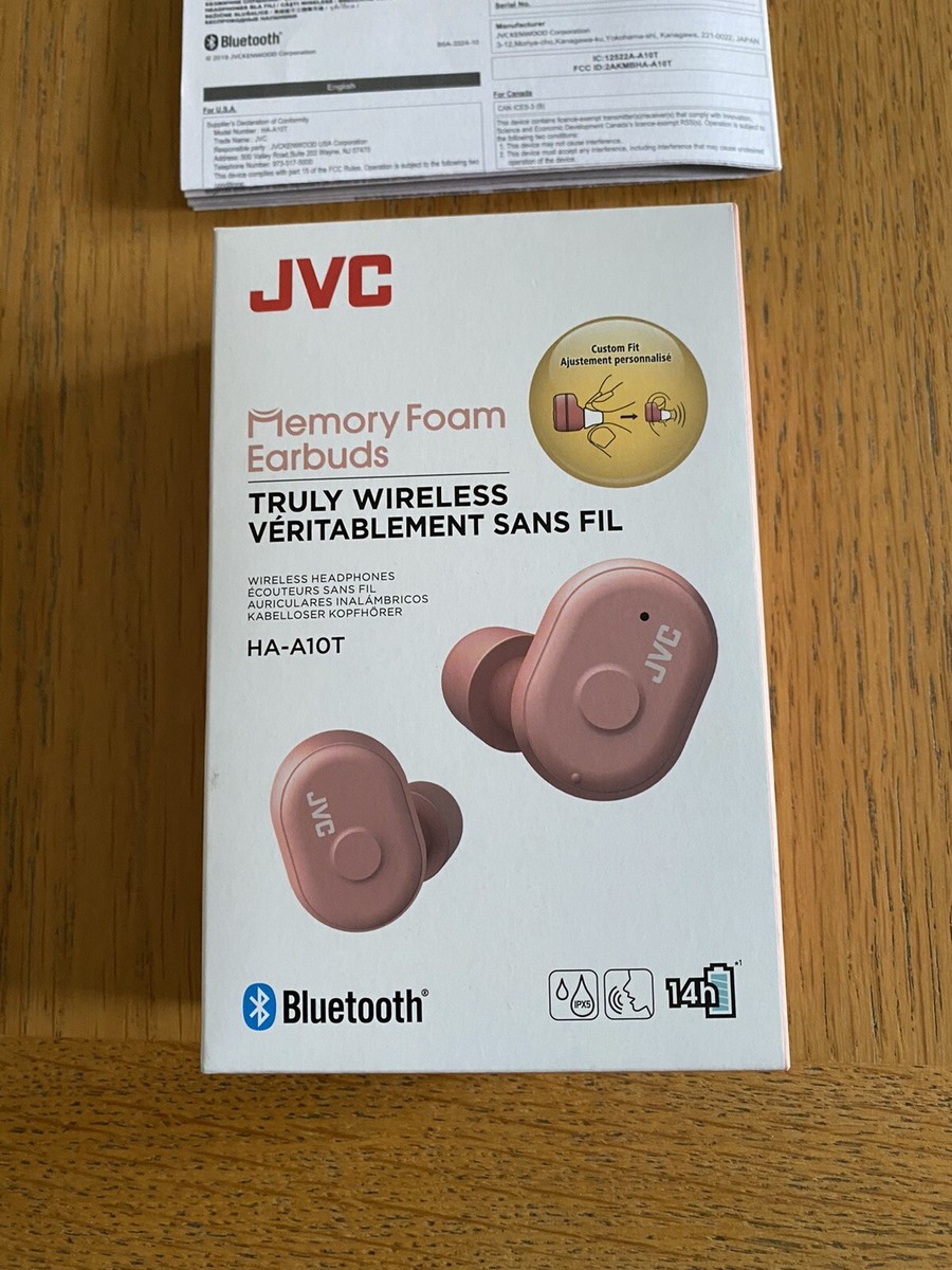 Ha A10t Memory Foam Earbuds Jvc Jvcha A10t True Wireless Sports