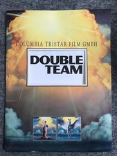 Double Team - Columbia Produktionsheft mit 38 Seiten und 7 Filmfotos 13x18cm sw