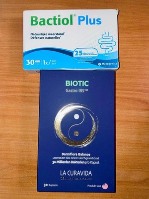 2 x Probiotika - Bactiol Plus & Gastro IBS - Darmflora Balance - Abnehmen