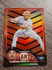 2023 Topps Update Series - LaMonte Wade #US264 Orange & Black Foil