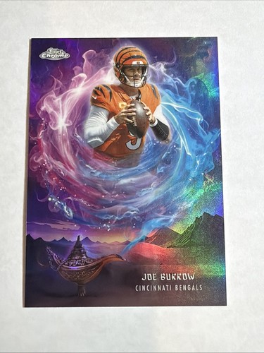 2025 Topps Chrome Joe Burrow Base (RAW)