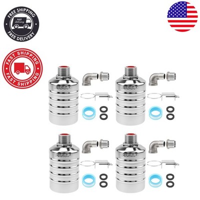 304 Stainless Steel Float Valve Set for Water Level Control in Pools & Livestock