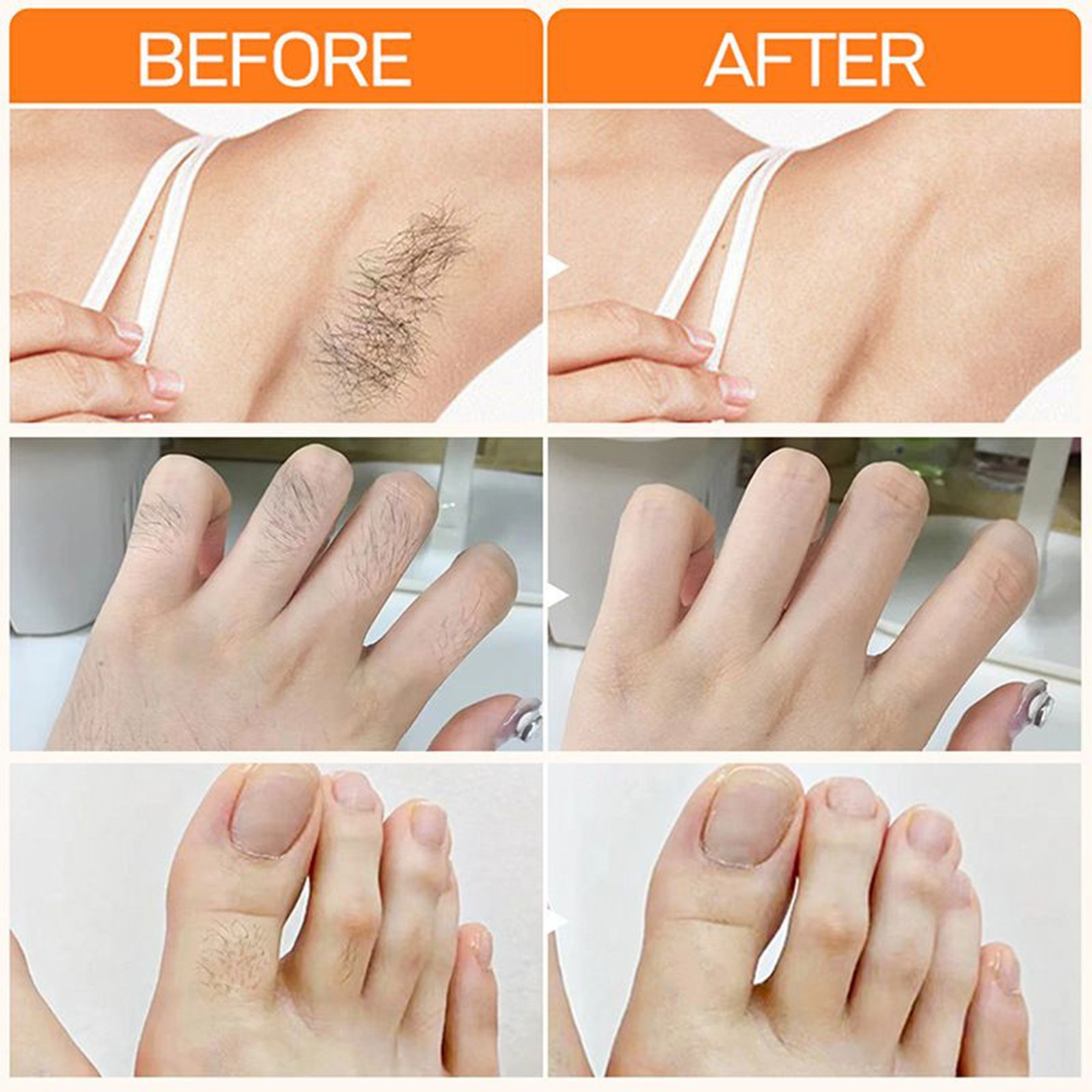 Facial Hair Removal For Women Painless Depilatory Cream For Smooth Skin