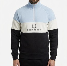 Fred Perry 1/4 Zipper / Pullover / Größe L ...