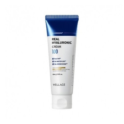 WELLAGE Real Hyaluronic 100 Cream 80ml  K-Beauty