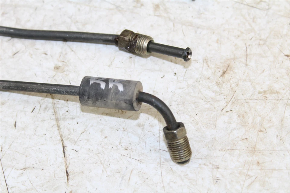 2002 Kawasaki Mule 2510 Diesel 4x4 Metal Steel Brake Lines Front Rear - Image 4 of 4