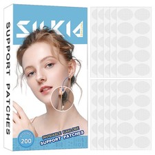 Ear Lobe Support Patches Waterproof Earring Stickers 10pcs Thin And Soft
