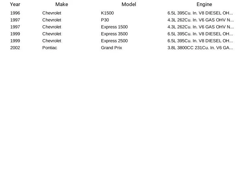 Sensor de oxígeno SMP SG279 para Chevrolet y GMC 1996-1997 Foto 3 de 3