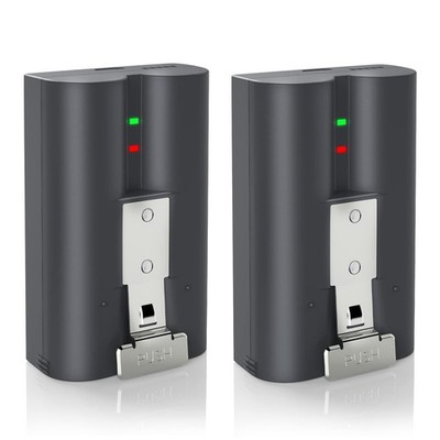 2 Packs 6040mAh Rechargeable Battery Compatible with Ring, for Video Doorbell...