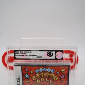 Nintendo DS SUPER MONKEY BALL: TOUCH & ROLL - VGA GRADED 85 NM+! NEW & Sealed!