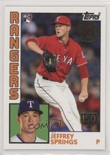 2019 Topps 1984 Baseball Rookies 150th Anniversary 10/150 Jeffrey Springs fo7