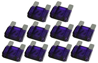 Install Bay MAX10010 Maxi Blade 100 Amp Fuses Auto Truck RV - 10 Pack