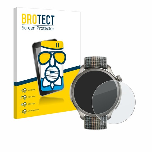 savvies 6 Pezzi Pellicola Protettiva per Huami Amazfit T-Rex Protezione Schermo Trasparente