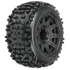 Pro-Line Racing Badlands 3.8 MTD Raid 8x32 Wheels 17mm MT F/R PRO117810 RC Tire