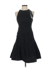 NWT Halston Heritage Women Black Cocktail Dress 2