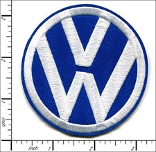 24 Pcs Embroidered Iron on patches Car badge 83mm AP063vW1