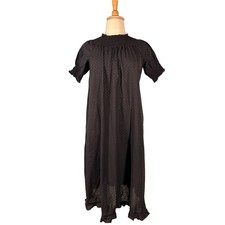 Hill House Black The Caroline Nap Dress Women's XL NWT 100% Cotton Cottagecore