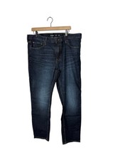 Old Navy Built-In Flex Jeans Mens 38x30 Blue Wash Slim Stretch NEW