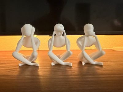 See No Evil Hear No Evil Speak No Evil Art Decor