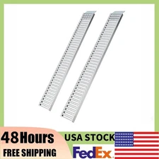 Capacity 1000 lbs 72"x9" Heavy Duty Steel Loading Ramps (2 Pack) for ATV UTV US