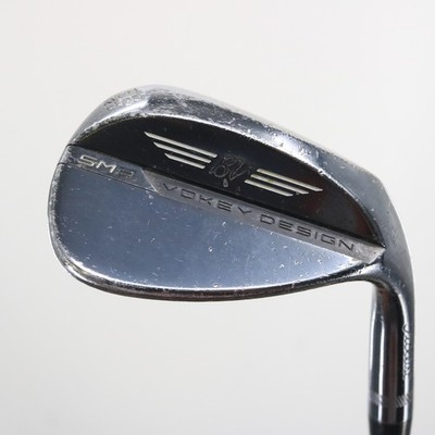 Titleist Vokey SM8 Jet Black Sand Wedge 56 Deg 56.12 D-Grind Steel RH S-153108