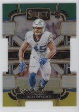 2023 Panini Select Concourse Green & Yellow Prizm Die-Cut Tuli Tuipulotu 0vl5