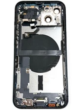 Apple iPhone 13 6.1" 2021 Midnight Black Rear Back Case Good Glass OEM Grade C