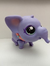 Little Live Pets My Elephant Toots Purple Walks Makes Sounds READ
