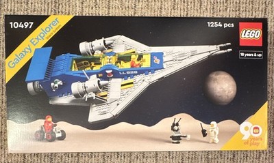 LEGO Icons Galaxy Explorer Space System Set 10497 1254 Teile 18+
