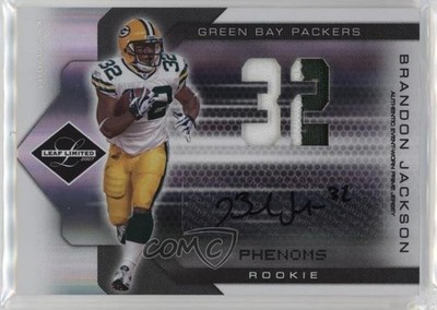2007 Leaf Limited Phenoms Spotlight Silver 26/49 Brandon Jackson Rookie RC 4g8