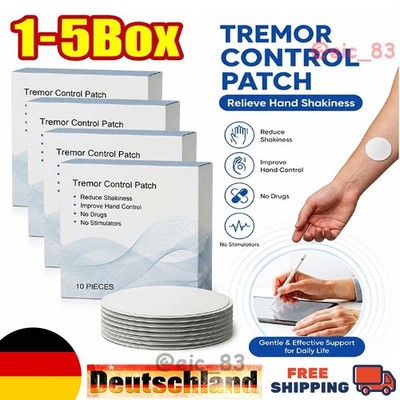 Steadyhands Tremor Control Patch, Steady Hands Control Patch - Hand Stabilizer