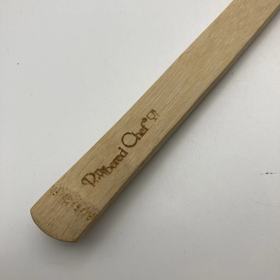 PAMPERED CHEF 13” long Wooden Spoon Bamboo 2.5" Diameter Width NEW - Image 2 of 4