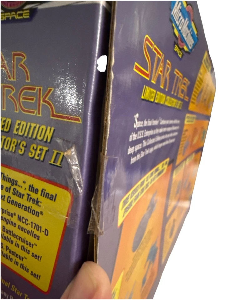 Micro Machines Star Trek Edición Limitada Coleccionista Set II Galoob Nuevo en Caja Sin usar, en caja original Foto 4 de 4