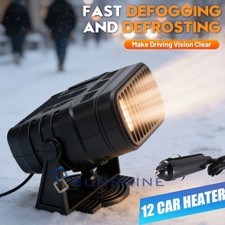 Electrico Calefaccion Portatil Para Carro Calentador De Auto Coche Calentone 12V