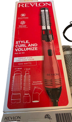 Revlon All-in-One Style Hot Air Kit  - open box